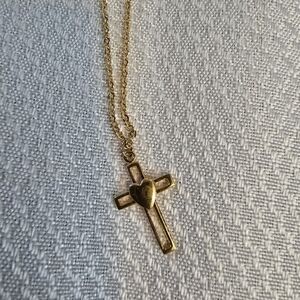 Gold Cross Necklace